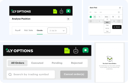 1lyOption inside the ANT Mobile app
