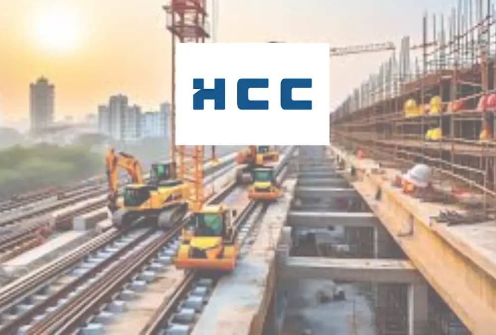 HCC के शेयर 5% बढ़े, कंपनी ने बड़ी ₹3,364 करोड़ की कॉर्पोरेट गारंटी पूरी करने के बाद।
