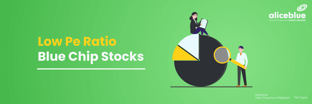 Low PE Ratio Blue Chip Stocks - featured image