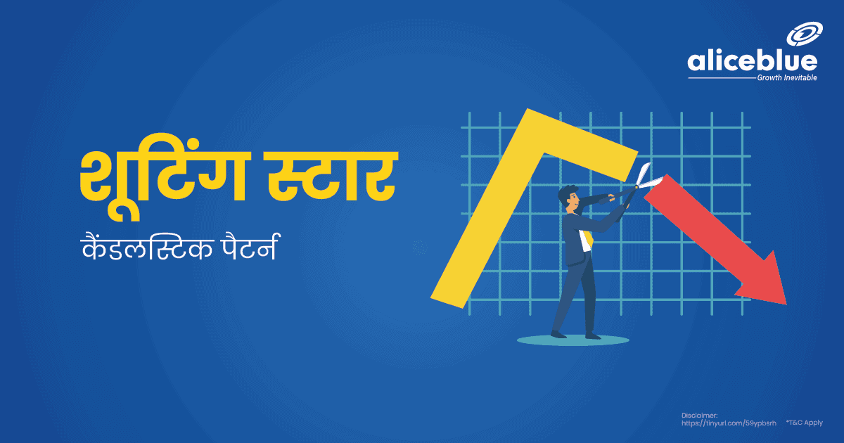शूटिंग स्टार कैंडलस्टिक पैटर्न – Shooting Star Candlestick Pattern in Hindi - featured image