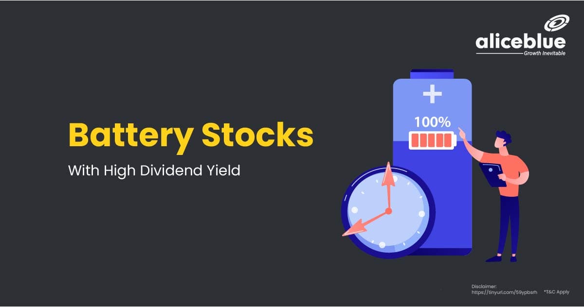 Battery Stocks With High Dividend Yield - featured image