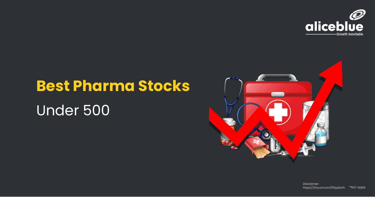 Best Pharma Stocks Under 500 - featured image