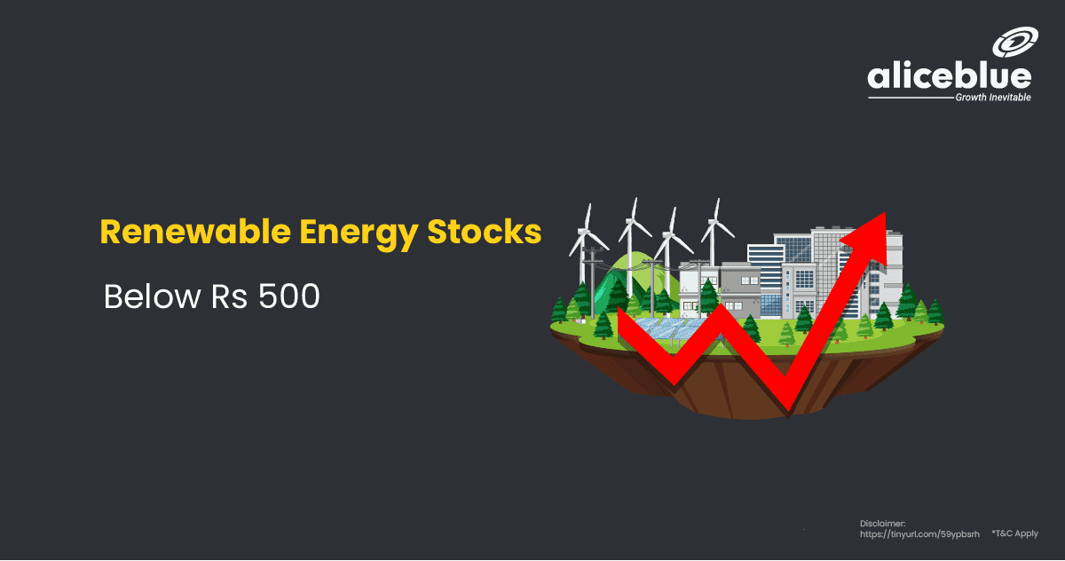 Renewable Energy Stocks Below Rs 500 - featured image