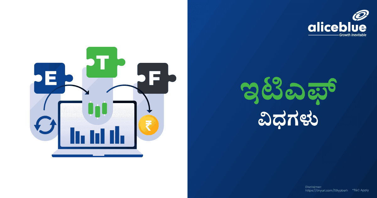 ETF ವಿಧಗಳು -Types Of ETF in kannada - featured image