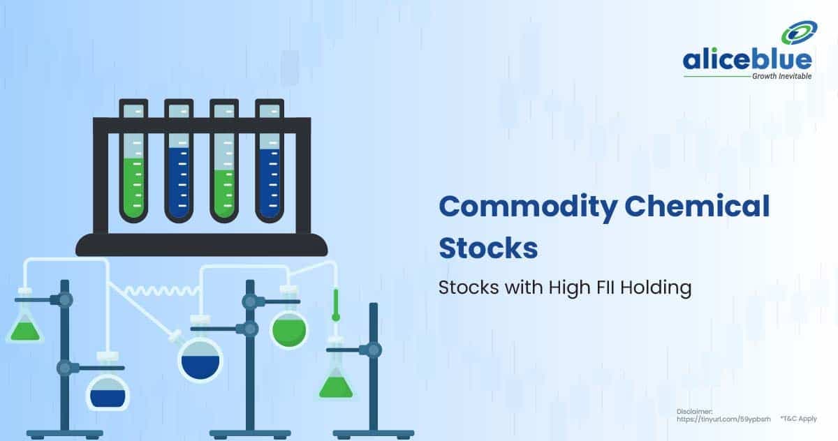 Commodity Chemical Stocks with High FII Holding - featured image