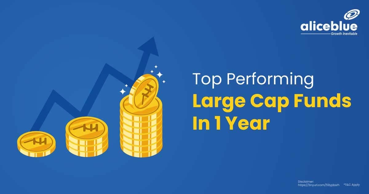 Top Performing Large Cap Funds in 1 Year - featured image