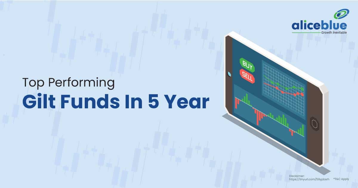 Top Performing Gilt Funds in 5 Years - featured image