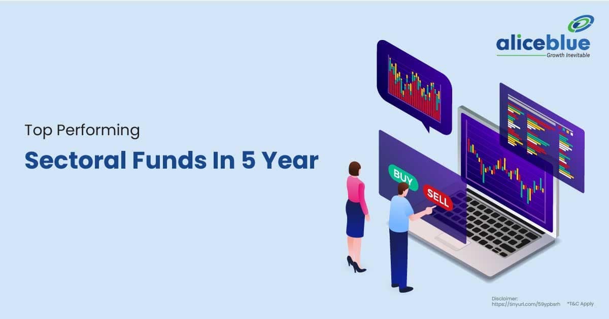 Top Performing Sectoral Funds in 5 Years - featured image