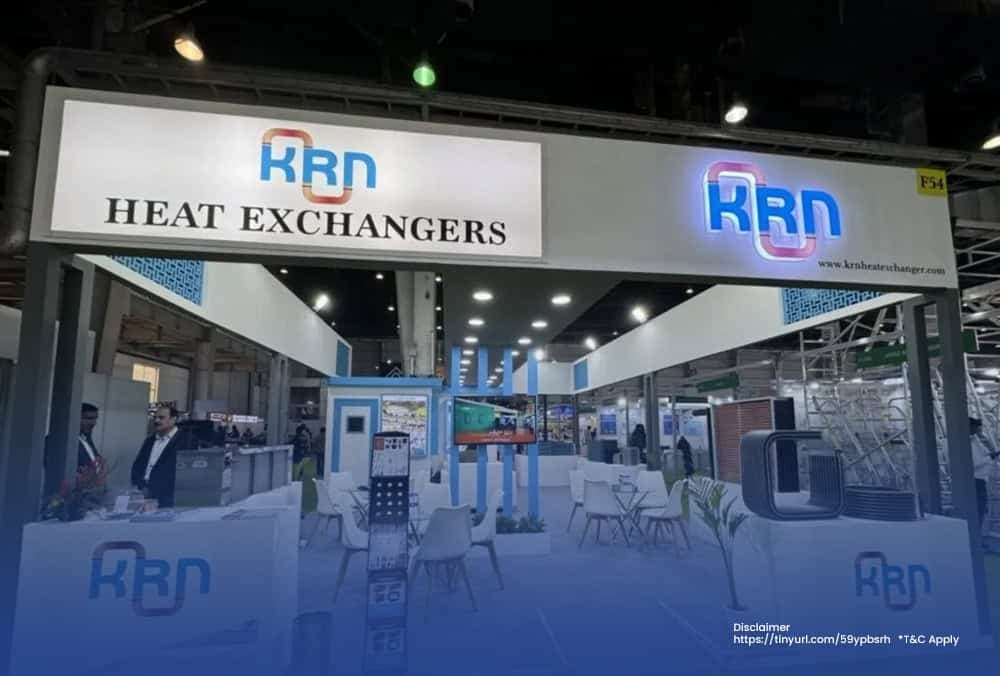KRN Heat Exchanger: Stock jumps 8% after its subsidiary signs BTA with Sphere Refrigeration Systems