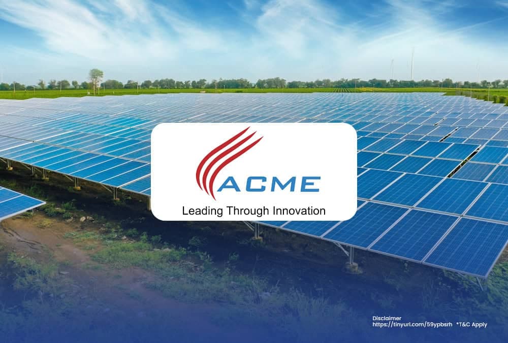 ACME Solar Holdings Ltd IPO; Key GMP Updates You Need to Know! Discover More