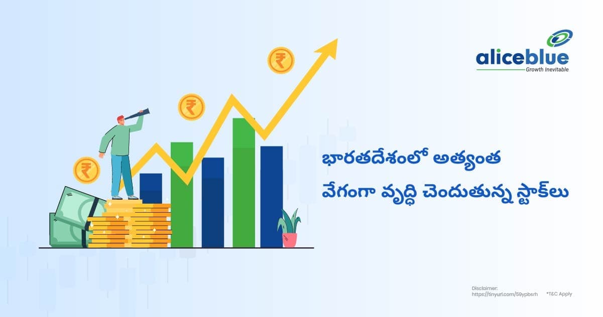 భారతదేశంలో అత్యంత వేగంగా వృద్ధి చెందుతున్న స్టాక్లు – Top Fastest Growing Stocks in India In Telugu - featured image