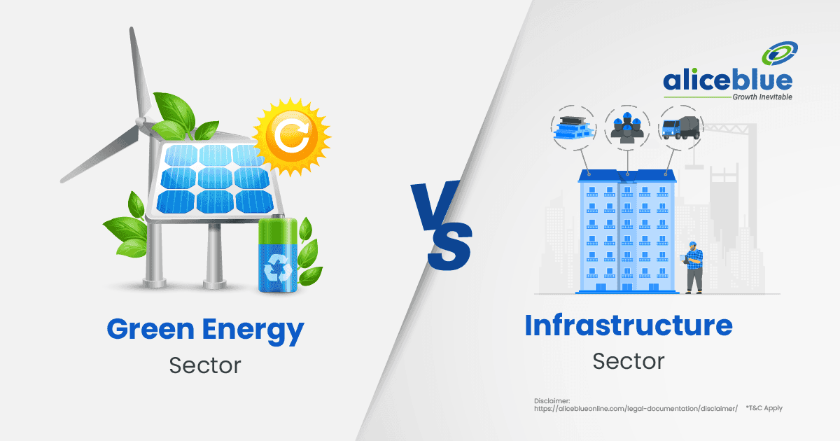 Green Energy Sector Vs Infrastructure Sector - featured image