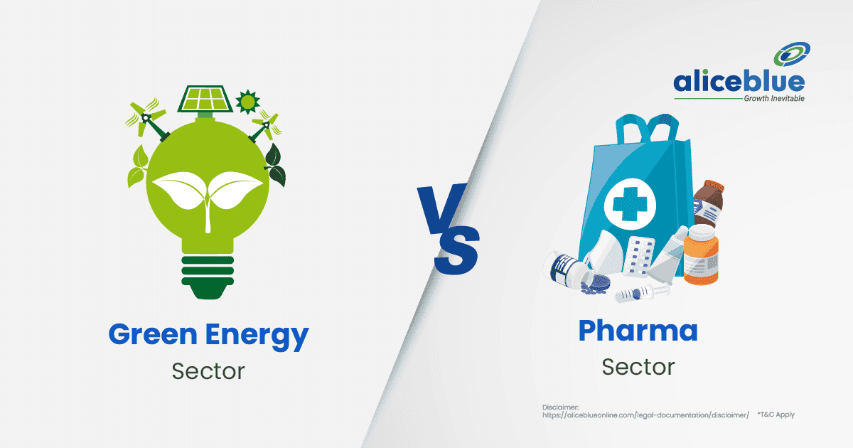 Green Energy Sector Vs Pharma Sector - featured image