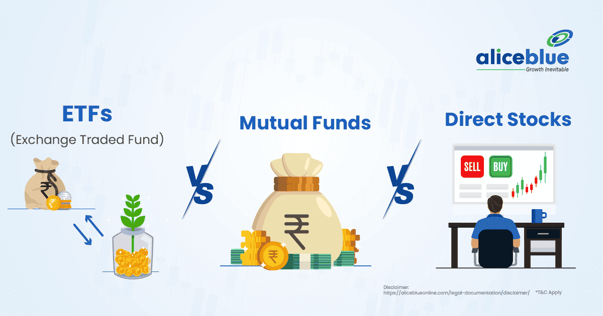 ETFs vs Mutual Funds vs Direct Stocks - featured image