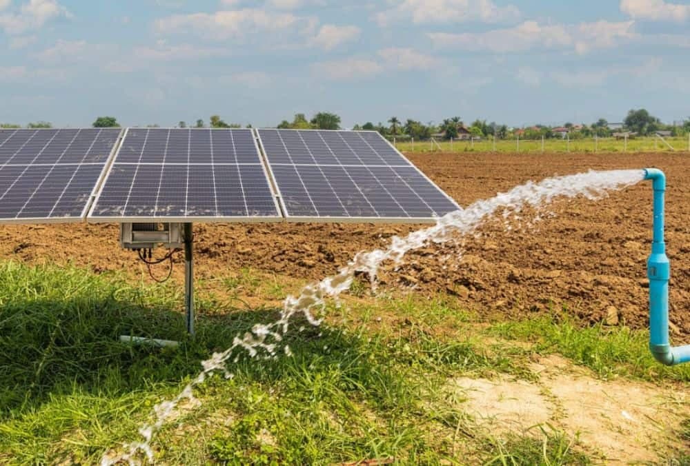 Solar pump stock jumps after receiving order for 877 solar photovoltaic water pumping system