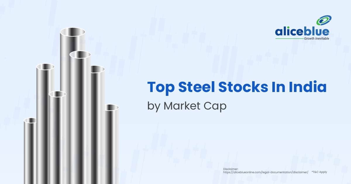 Top Steel Stocks In India by Market Cap - featured image