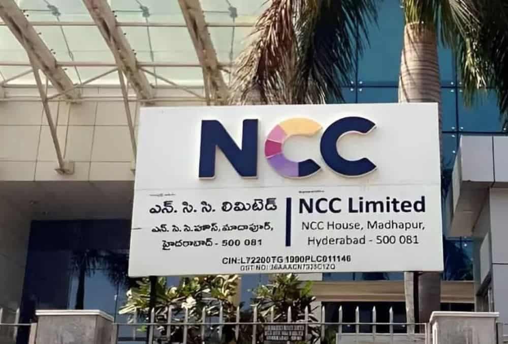 NCC: स्टॉक में 5% की तेजी, ₹2,090 करोड़ के ऑर्डर के बाद।