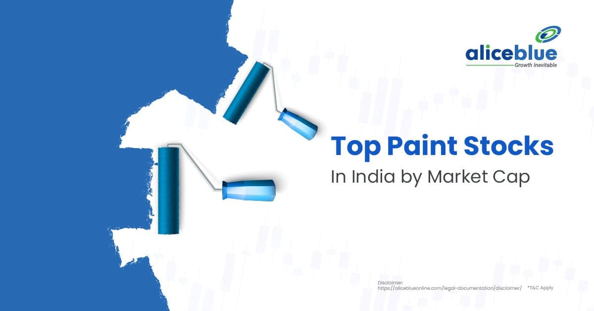 Top Paint Stocks In India by Market Capitalisation - featured image