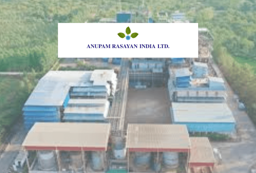 Anupam Rasayan के शेयर में उछाल, US-based Jayhawk Fine Chemicals Corporation को खरीदने के समझौते के बाद।
