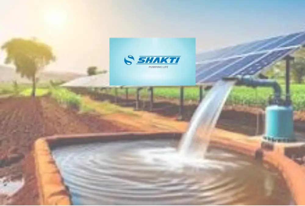 Shakti Pumps का शेयर 5% बढ़ा ₹71.25 करोड़ के सोलर वॉटर पंप ऑर्डर के बाद।
