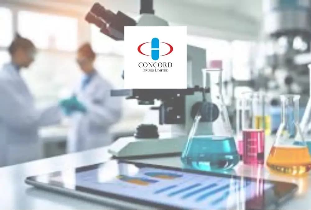 ₹14.71 करोड़ के फार्मा ऑर्डर के बाद Concord Drugs के शेयर में 4% का उछला।