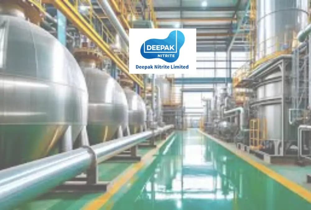 Deepak Nitrite moves up 6% as subsidiary commissions key chemical plants with ₹85 Cr investment