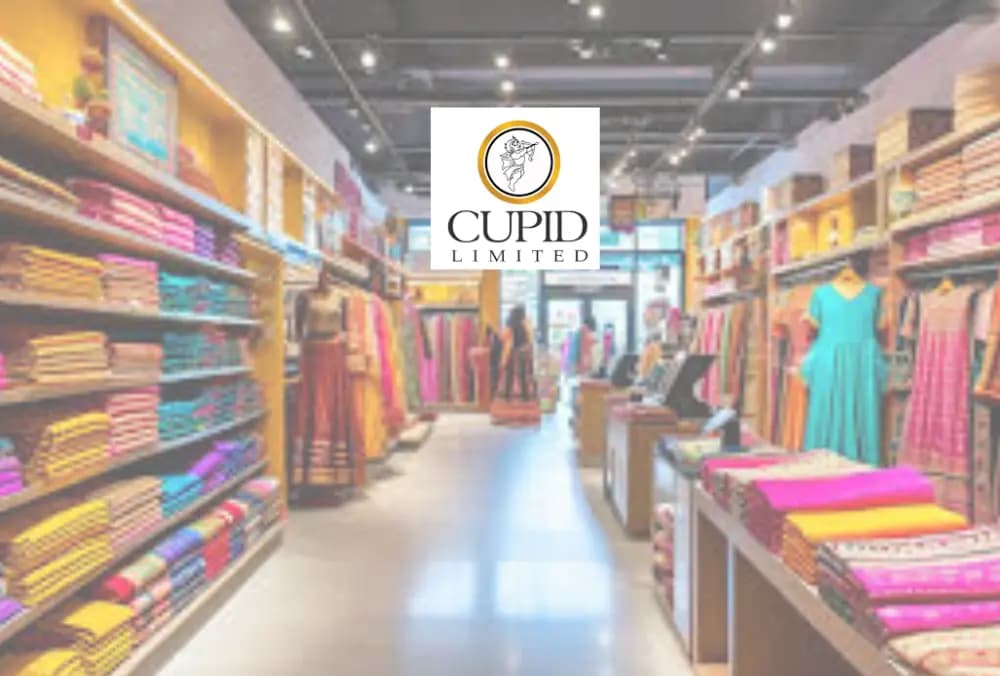 Cupid Ltd में 6% की तेजी, कंपनी Baazar Style Retail में ₹331.53 करोड़ का निवेश करेगी, जानिए क्यों।