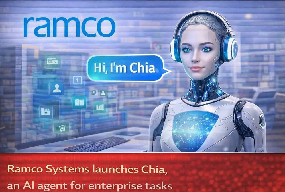 Ramco Systems ने एंटरप्राइज कार्यों के लिए Chia एक AI एजेंट लॉन्च किया।