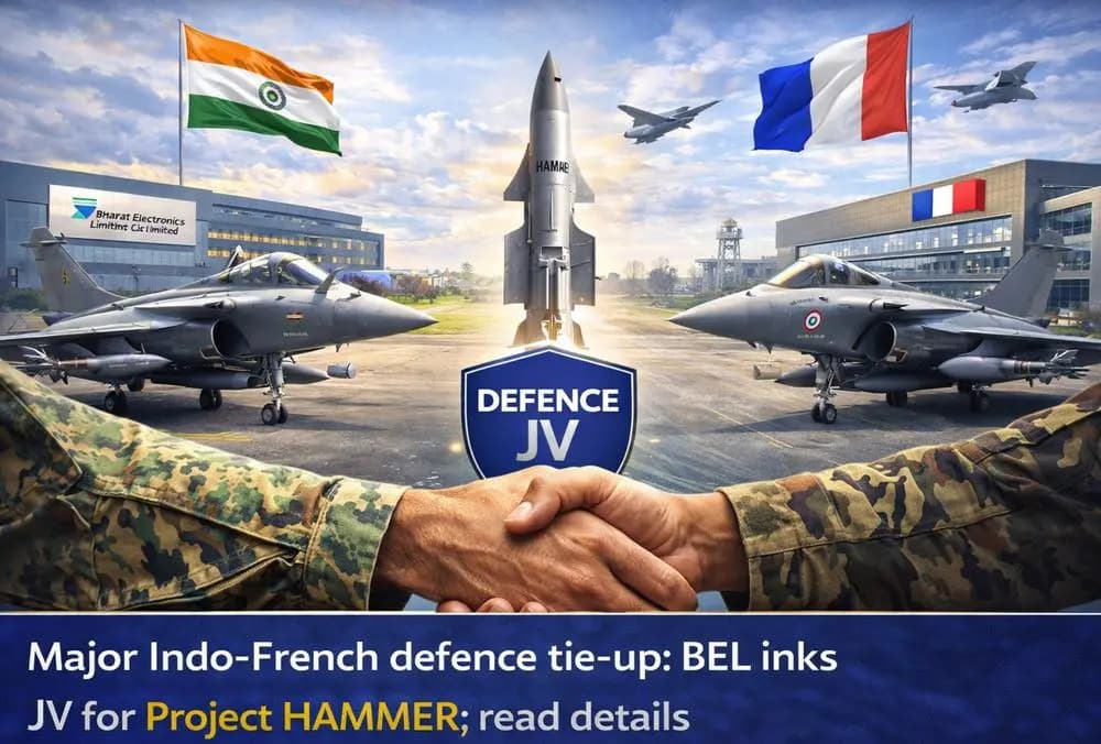Major Indo-French defence tie-up: BEL inks JV for Project HAMMER; read details
