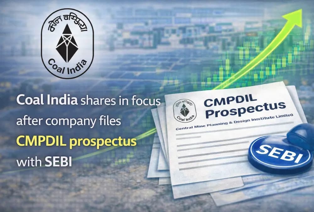 Coal India के चर्चा में,, कंपनी के CMPDIL प्रॉस्पेक्टस SEBI में दायर करने के बाद।
