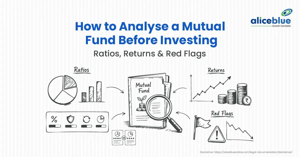 How to Analyse a Mutual Fund Before Investing: Ratios, Returns & Red Flags - featured image