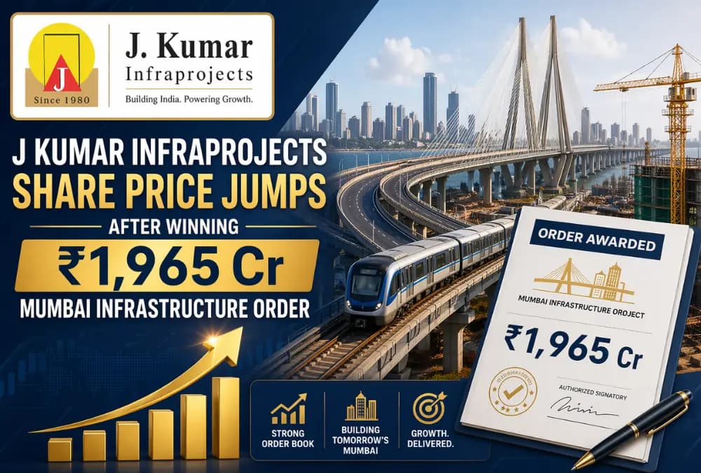 J Kumar Infraprojects share price jumps after winning ₹1,965 Cr Mumbai infrastructure order