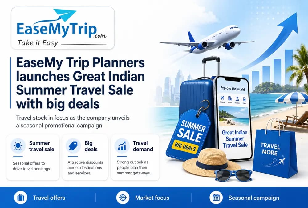 EaseMy Trip Planners launches Great Indian Summer Travel Sale with big deals, here's more on this