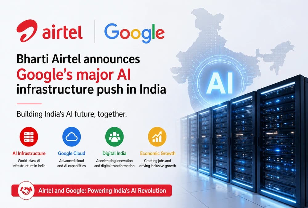 Bharti Airtel announces Google’s major AI infrastructure push in India; here's how