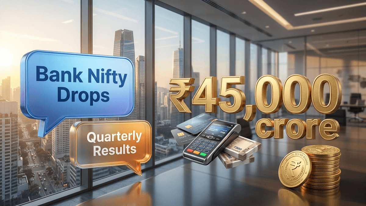 Bank Nifty Drops 416 Pts on RBI Credit-Loss Norms — Q4