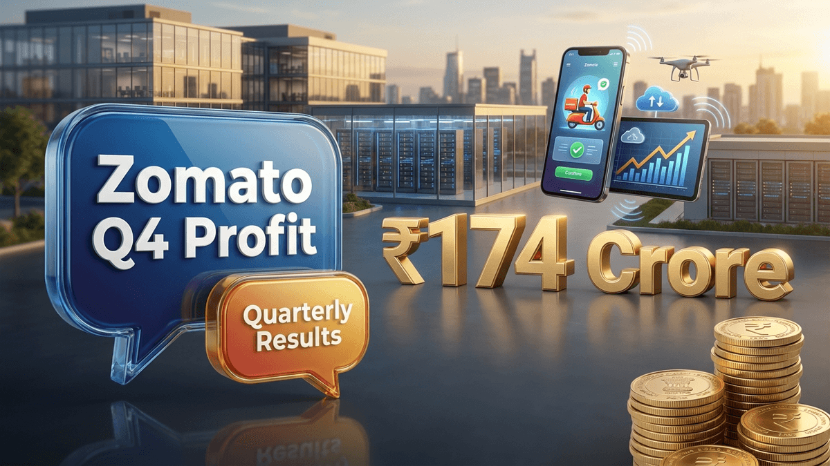 Zomato Q4 Profit Jumps 346% to ₹174 Crore Driven by Blinkit Growth