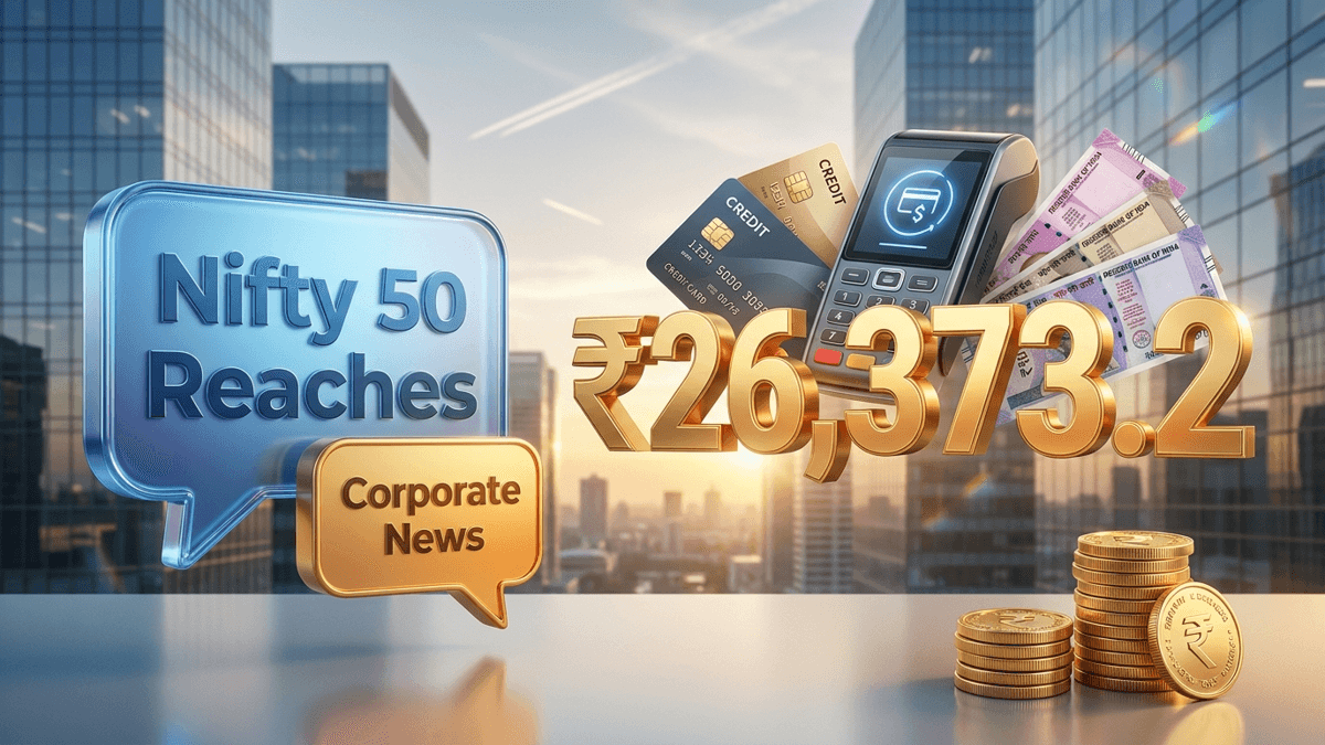 Nifty 50 Reaches 26,373 Level — Institutional Buying Supports Index