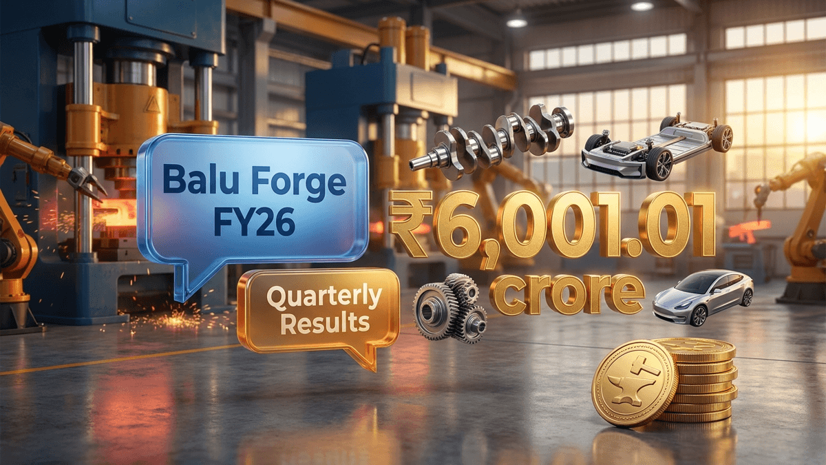 Balu Forge Industries FY26 Results: मुनाफे में 23% की वृद्धि, कंपनी को मिला पहला एयरोस्पेस ऑर्डर
