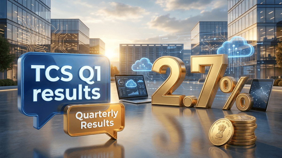 TCS Q1 results FY27 — Revenue beats street despite legal hit