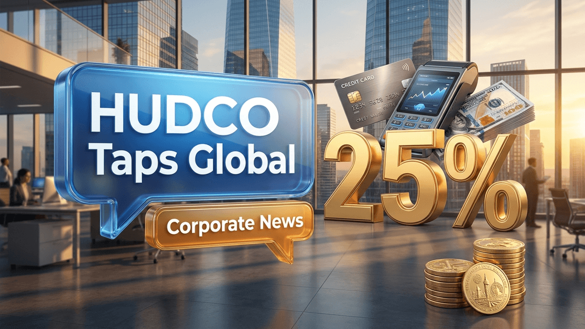 HUDCO Taps Global Debt Markets for 3 lakh crore Loan Book Target 2030