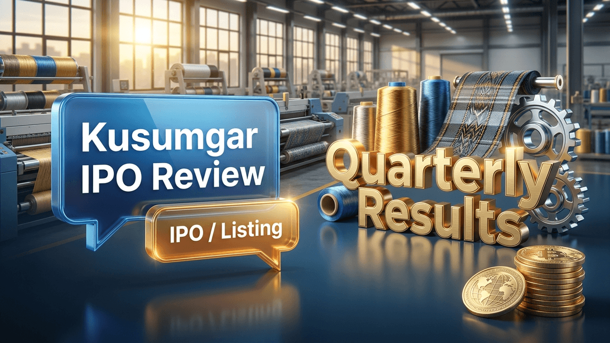 Kusumgar IPO Review — Defence Moat Drives Premium Valuation