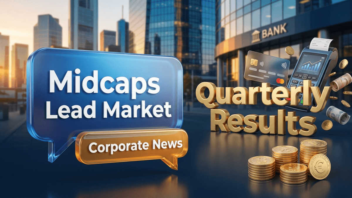 Midcaps Lead Market Recovery — Share market today July 9 2026 Up Significantly