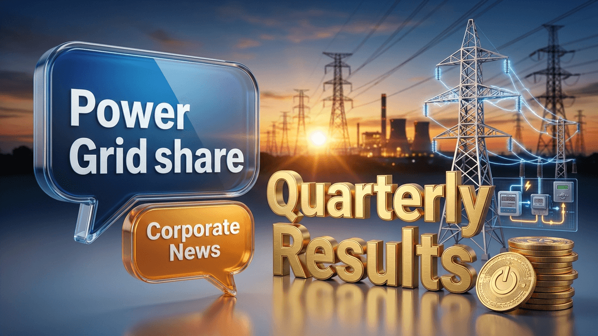 Power Grid share price today Jumps - TBCB Win Bolsters 261,486.48 Crore Giant