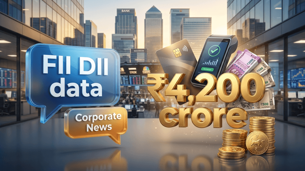 FII DII data today July 2026: एफआईआई ने डीआईआई समर्थन के रूप में ₹4,200 करोड़ बेचे