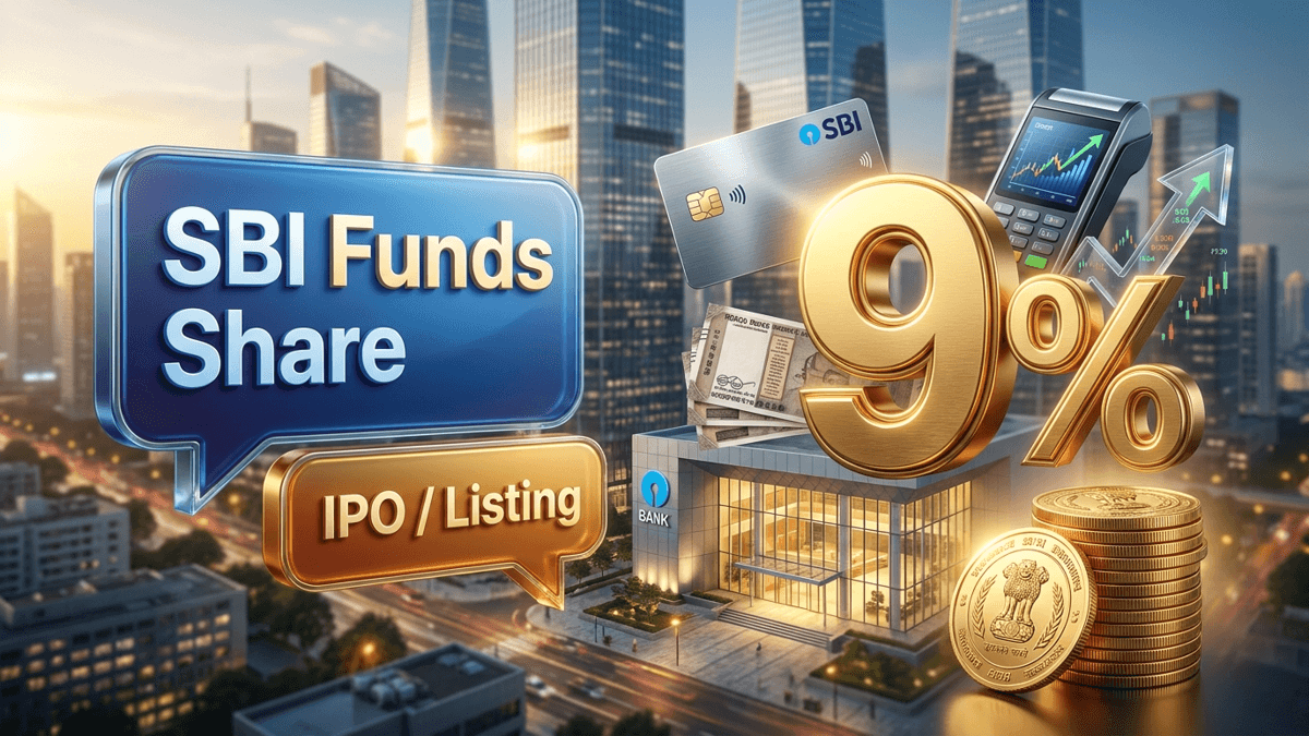 SBI Funds Share Price Listing Jumps 9% - Analysts Map Outlook