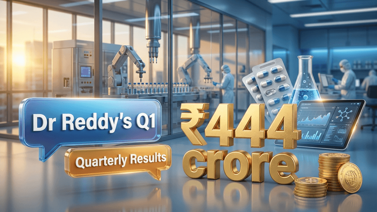 Dr Reddy's Q1 results FY27 - Street Cuts Estimates on 2.5% Stock Slide