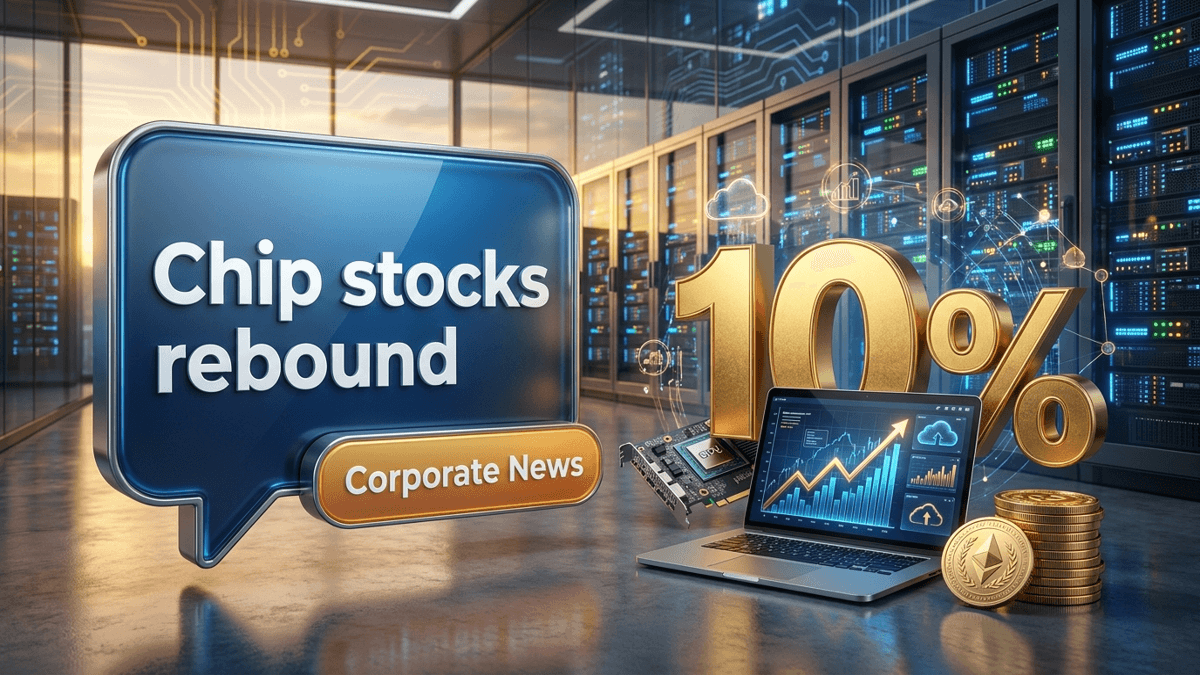 Chip stocks rebound August 2026 - 10% TMT loss triggers retail risk