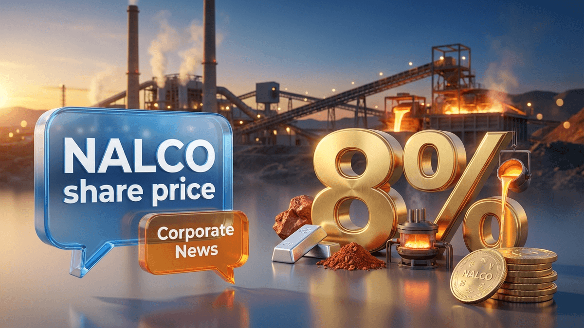 NALCO share price today: ब्राजील में आपूर्ति संकट से एल्युमीनियम शेयरों में 8% की तेजी