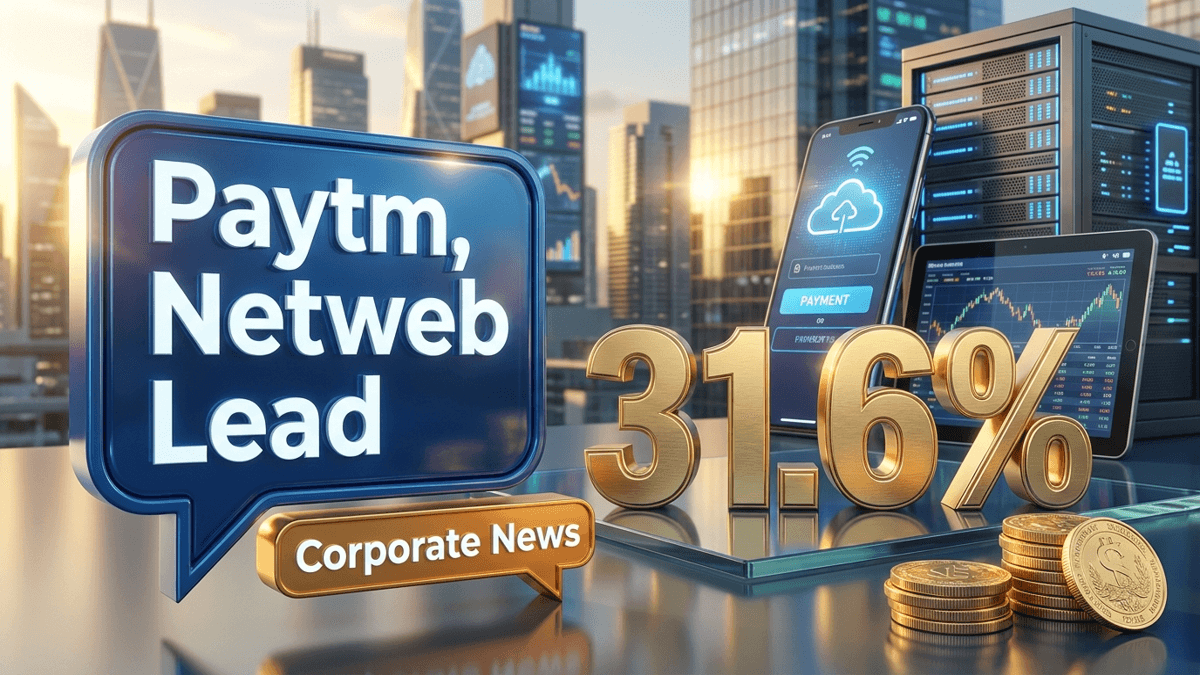 Paytm, Netweb Lead Stocks to watch today August Momentum