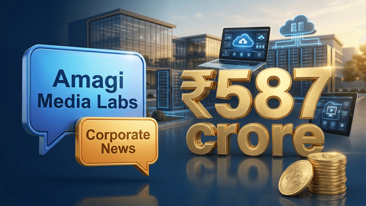 Amagi Media Labs block deal — Stock surges 5% on ₹587 crore equity churn
